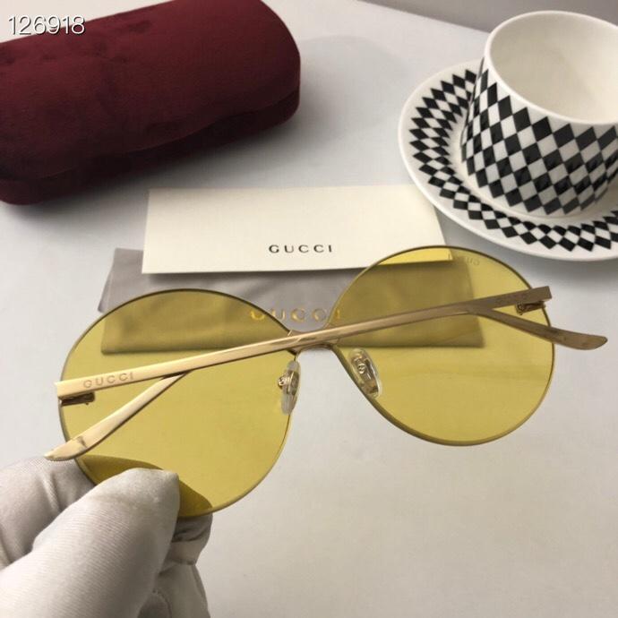 GUCCI古馳 原單正品 2019新款 GG0353S 頂級手工製作 時尚墨鏡  lly1028
